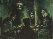 Vincent Van Gogh Four Peasants at a Meal (nn04) Sweden oil painting artist